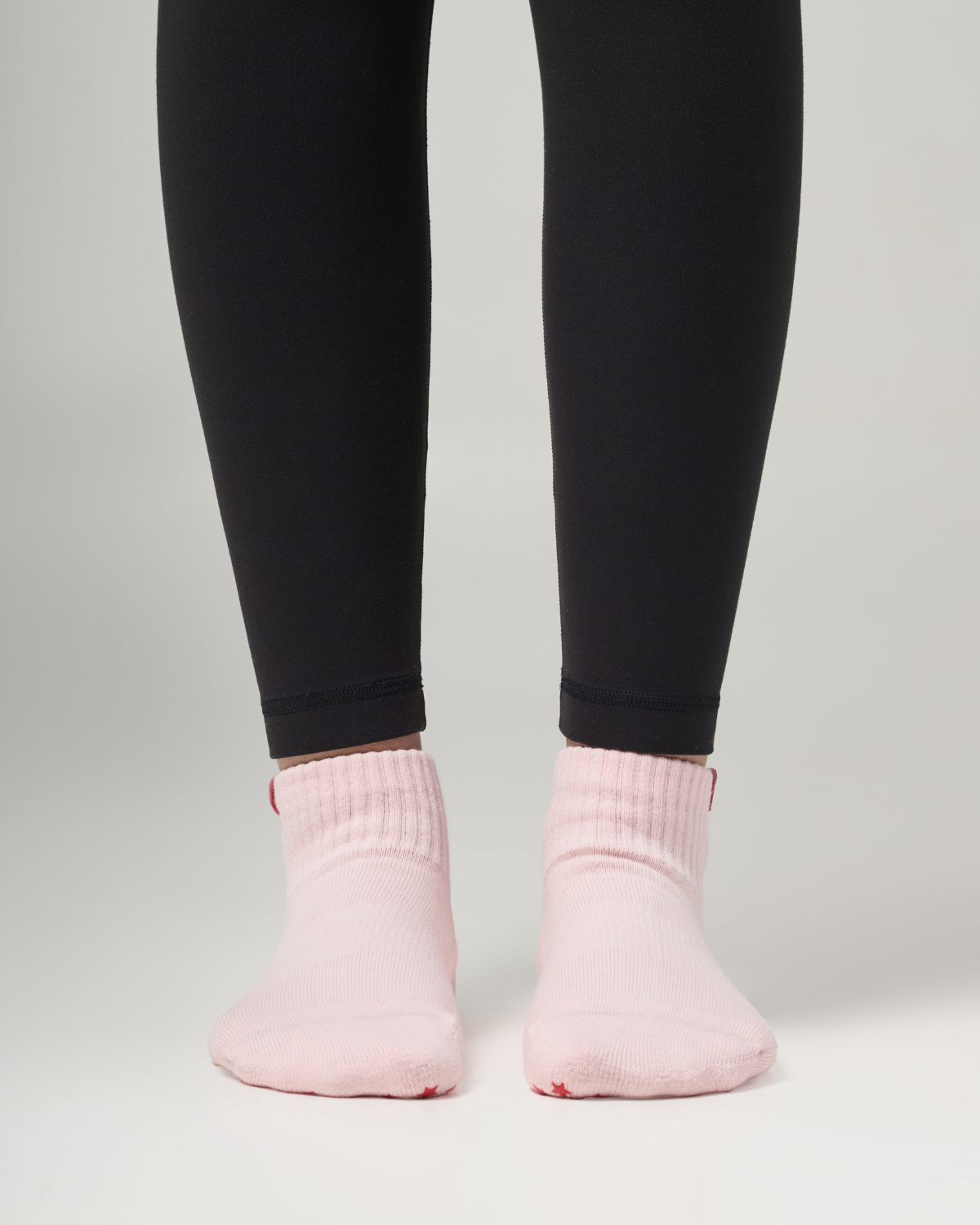 Midi Grip Socks - Pepto