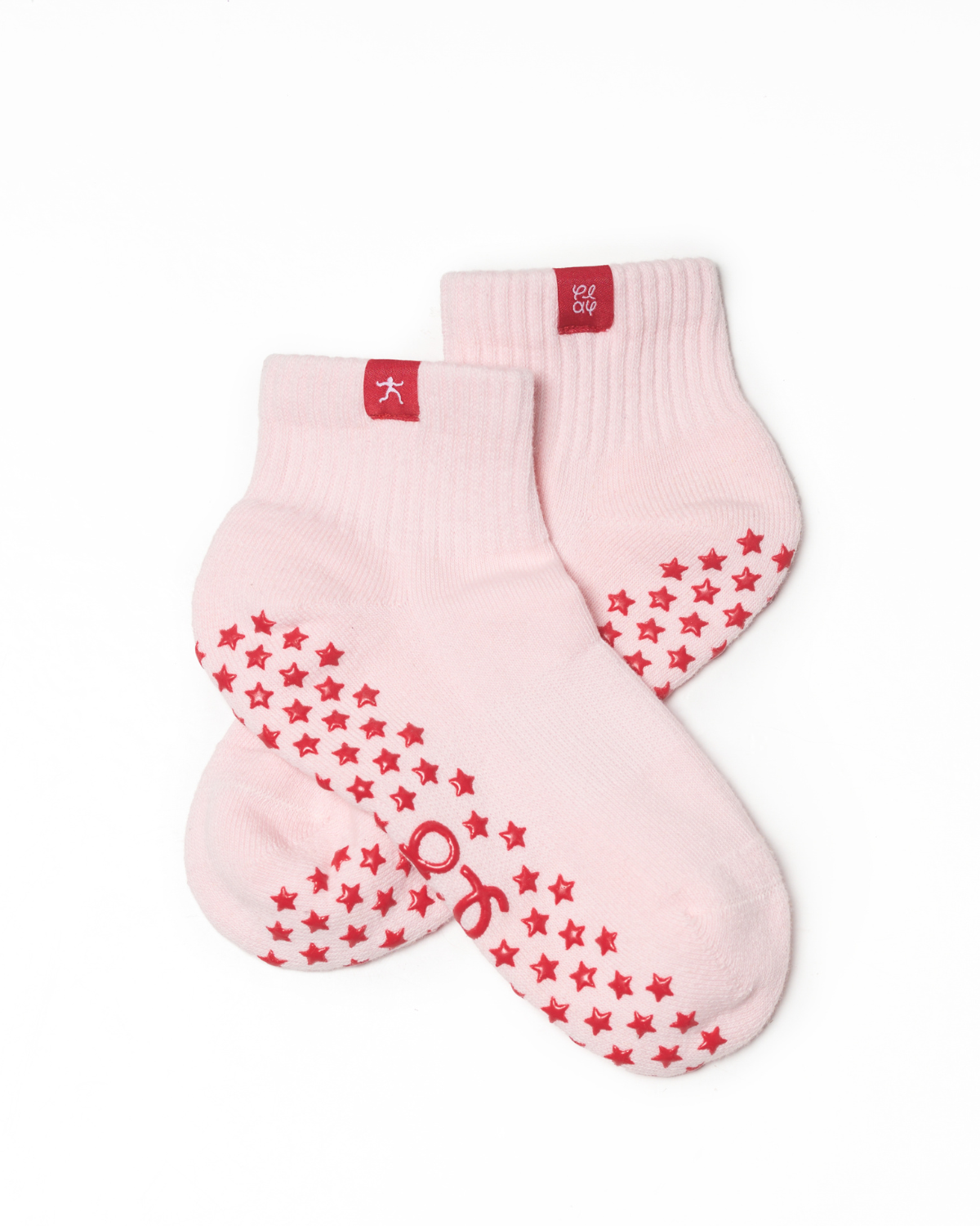 Midi Grip Socks - Pepto