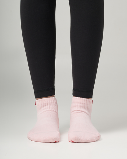 Midi Grip Socks - Pepto