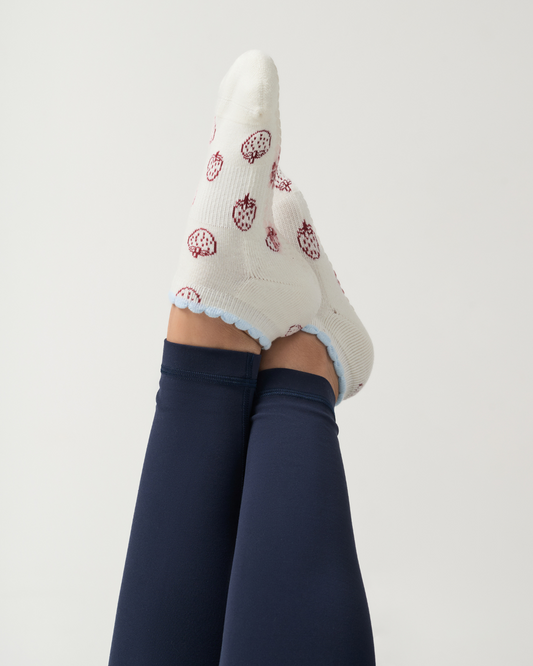 Ankle Grip Socks - Shortcake